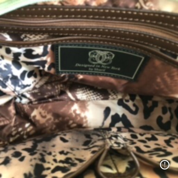 Sale! New Sharif Celadon Leather Embroidered Floral Bag & Vera Bradley Wallet - Picture 11 of 14